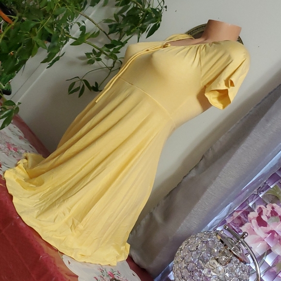 LAST ONE Gorgeous Yellow Sundress - Picture 8 of 10
